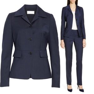 NWT Boss Jarera Wool Small Check Suit - Jacket & Pants